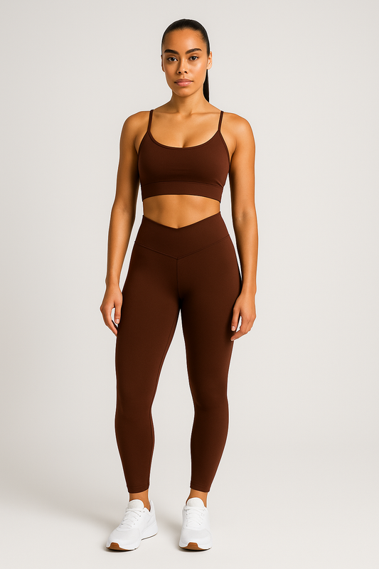 Legging SkinCloud - Marron